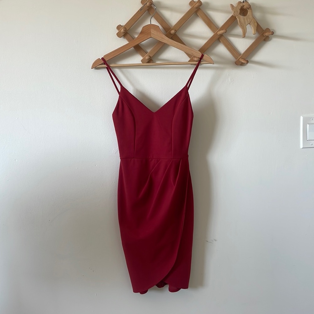 cranberry tulip dress